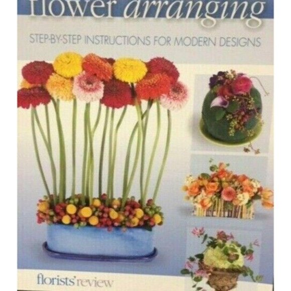 Modern Flower Arranging Step-by-step Instructions for Modern Design Crafts Book - Picture 3 of 3